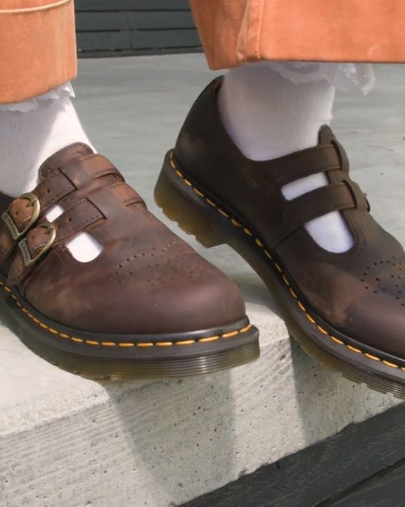 Dr. Martens 8056 Mary Jane Dark Brown