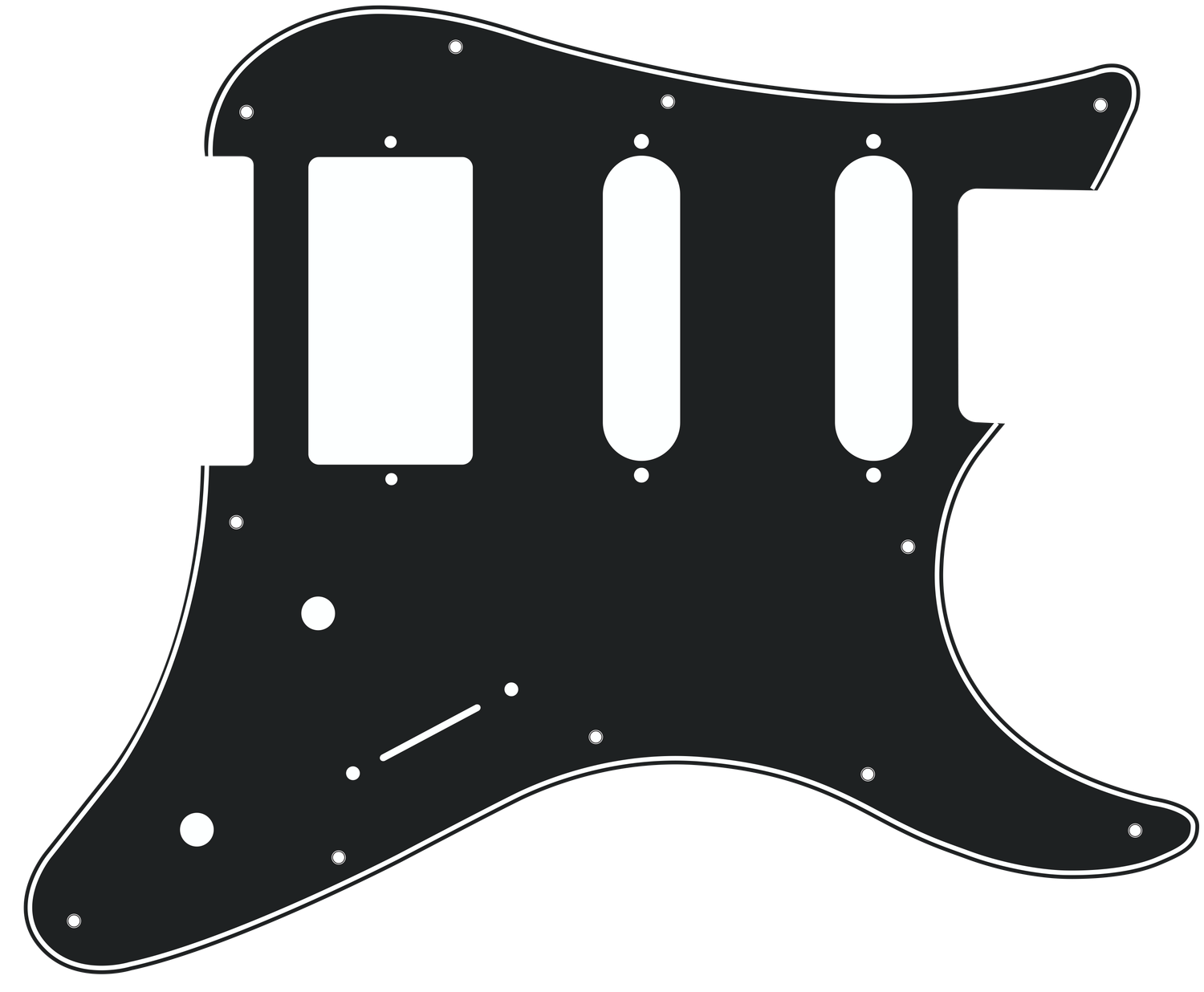 Yamaha® EG 112 Style Pickguard Store Terrapin Guitars