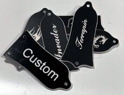 TRUSS ROD COVERS - ENGRAVED