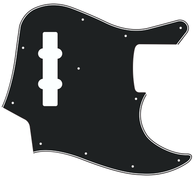 Fender® Getty Lee Jazz Bass® 4-string Style Pickguard