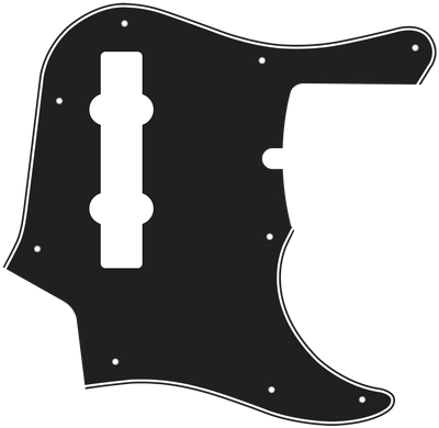 Fender® American Deluxe Jazz Bass® 5-string Style Pickguard