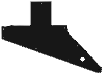 Gibson® Explorer® Golden Axe 2013 Bill Kelliher Signature Style Pickguard