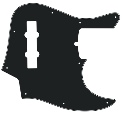 Fender® American Ultra Jazz Bass® 4-string Style Pickguard
