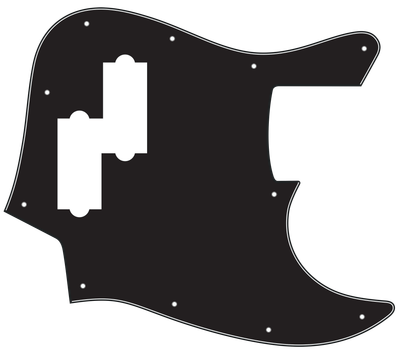 Fender® Aerodyne Jazz Bass® 4-string Style Pickguard