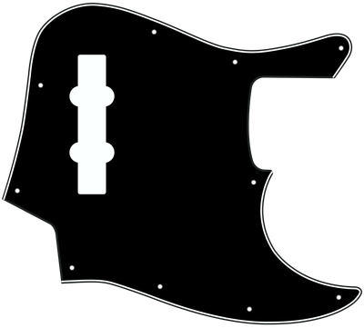 Fender® Jazz Bass® Standard 4-string Style Pickguard