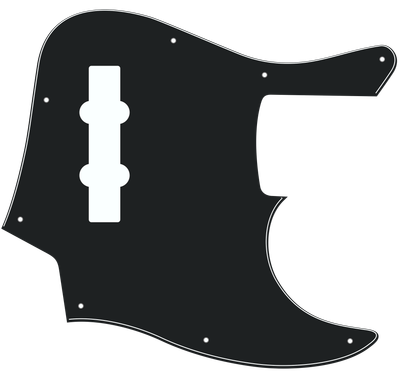 Fender® American Elite Jazz Bass® 4-string Style Pickguard