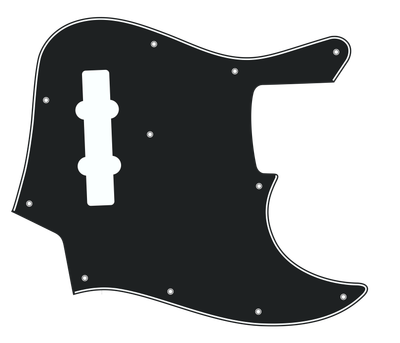 Fender® Getty Lee Jazz Bass® MIJ Reissue Style Pickguard