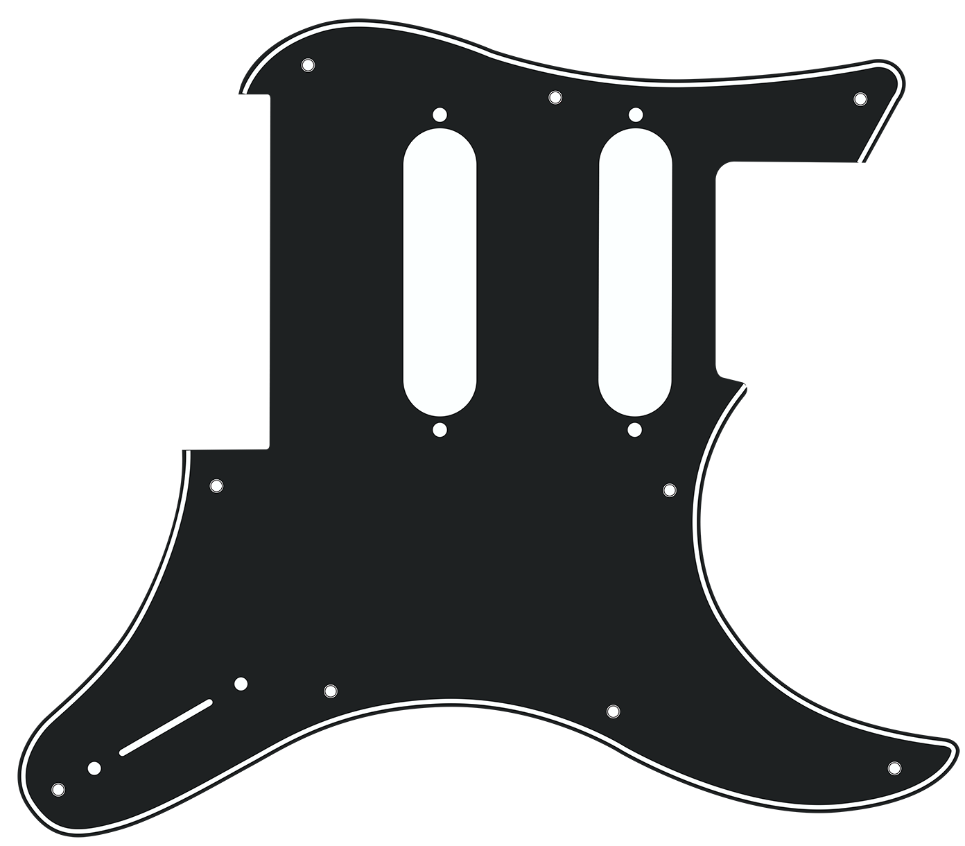 Yamaha® Pacifica® 112V Style Pickguard Yamaha® Pacifica® 112V Style Pickguard