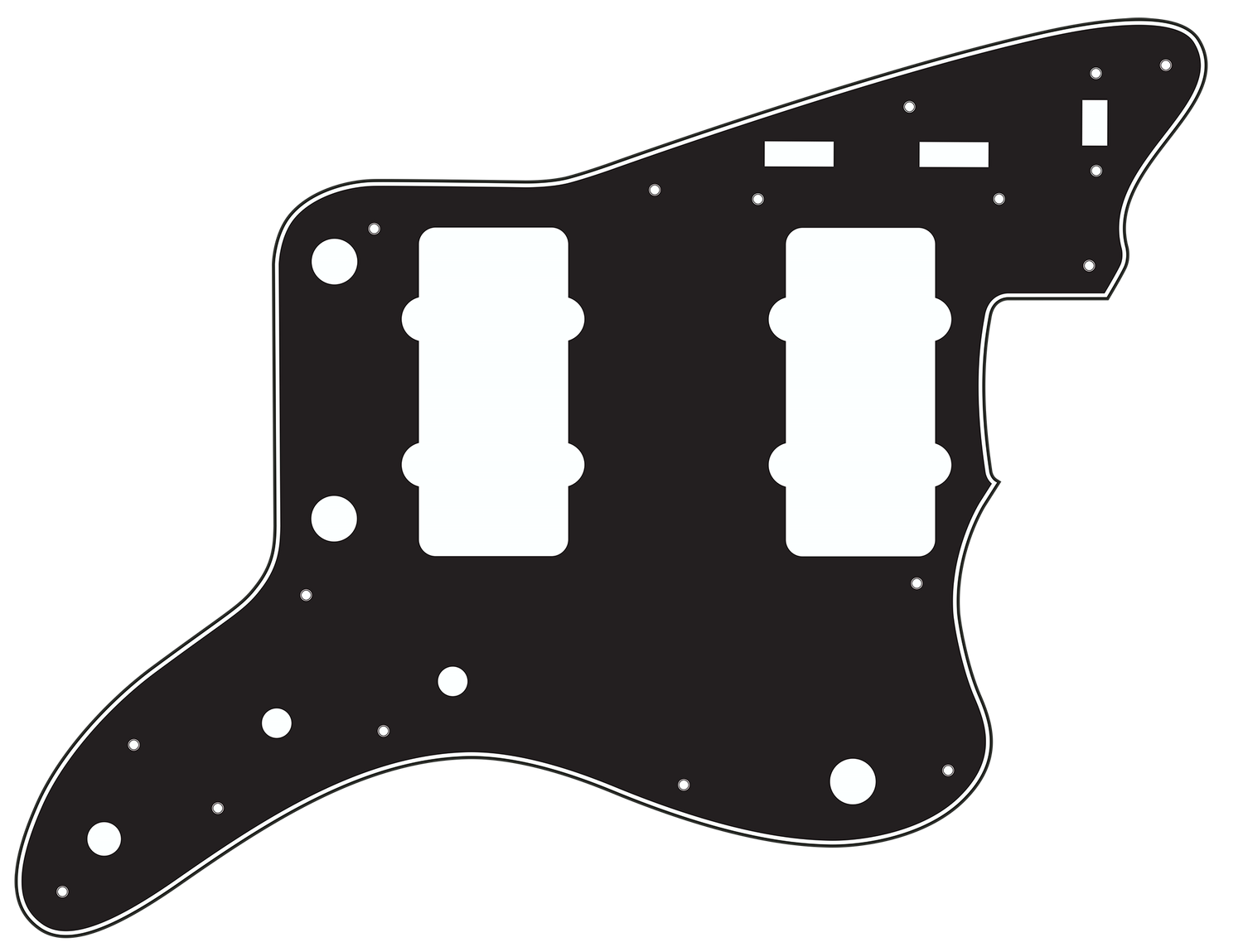 Fender® Jazzmaster® Style Pickguard Fender® Jazzmaster® Style Pickguard