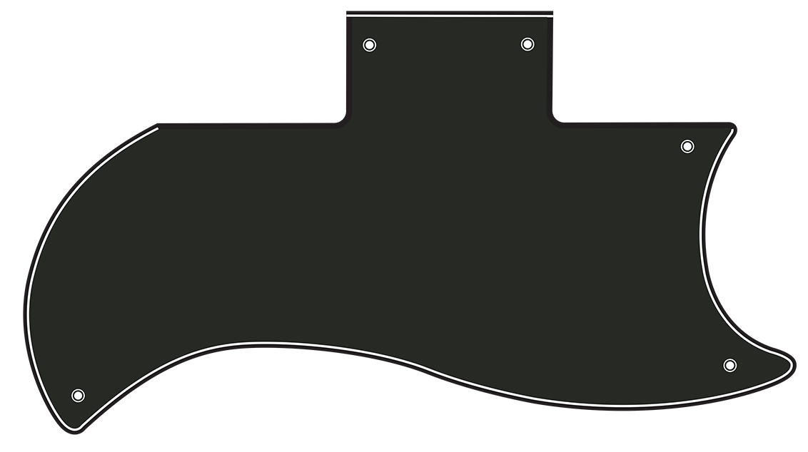 Gibson® SG 61 Reissue Style Pickguard Gibson® SG 61 Reissue Style Pickguard