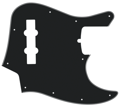 Fender® American Standard & Professional Jazz Bass® 4-string Style Pickguard