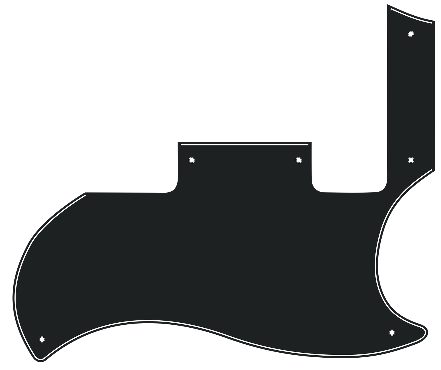 Gibson® SG Special Style Pickguard Gibson® SG Special Style Pickguard