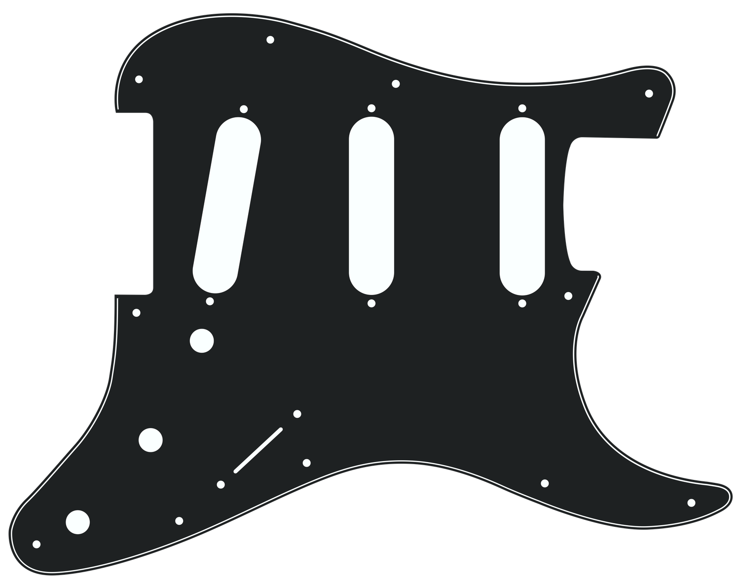 ESP® Vintage Plus Style Pickguard