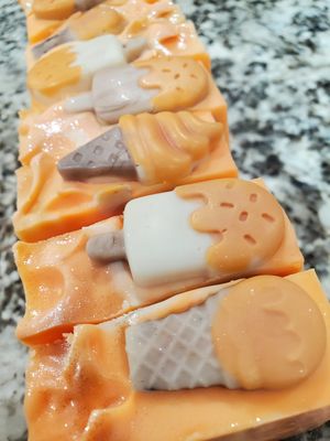 Orange Cream Ice cream 