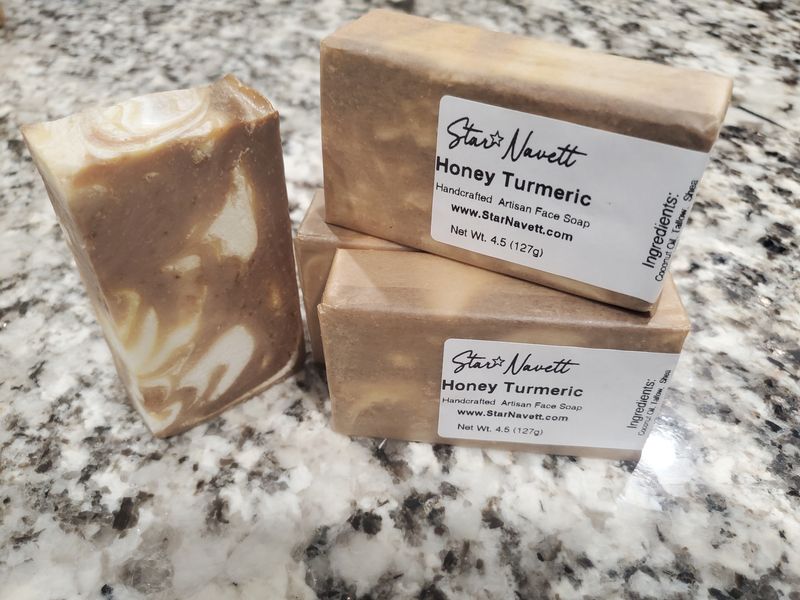 Honey Turmeric Face Soap