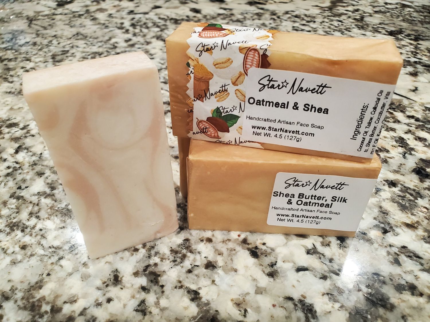 Oatmeal and Shea Face Soap