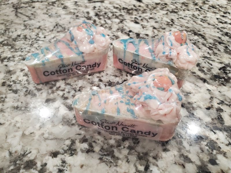Cotton Candy Cake Soap