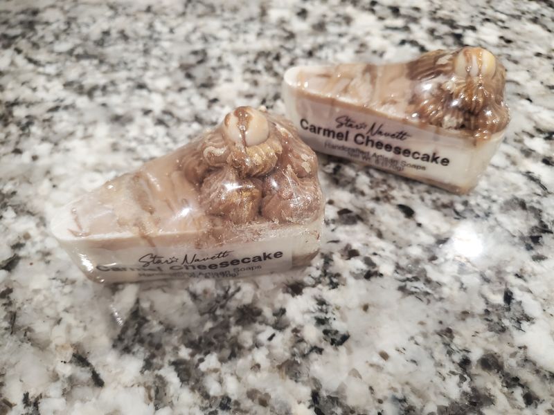 Caramel Cheesecake Soap