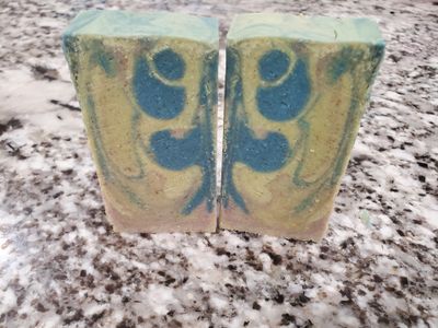 Lemon mint Scruby Soap