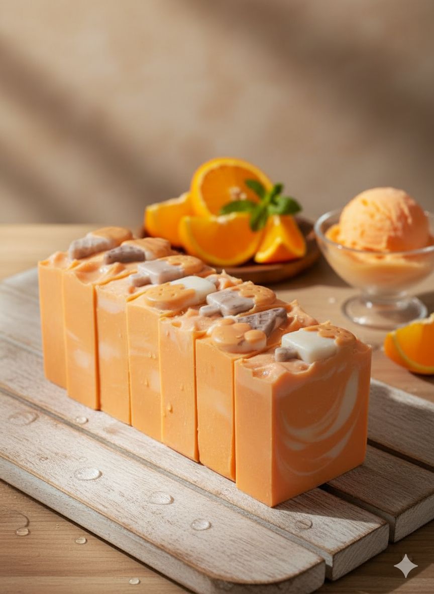 Orange Cream Ice cream 