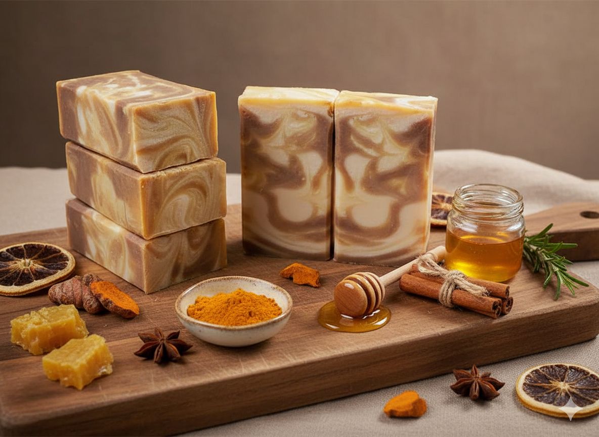 Honey Turmeric Face Soap