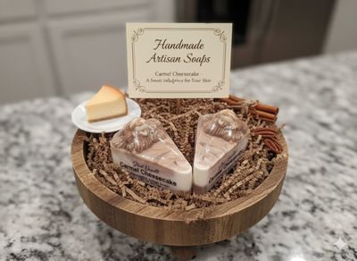 Caramel Cheesecake Soap