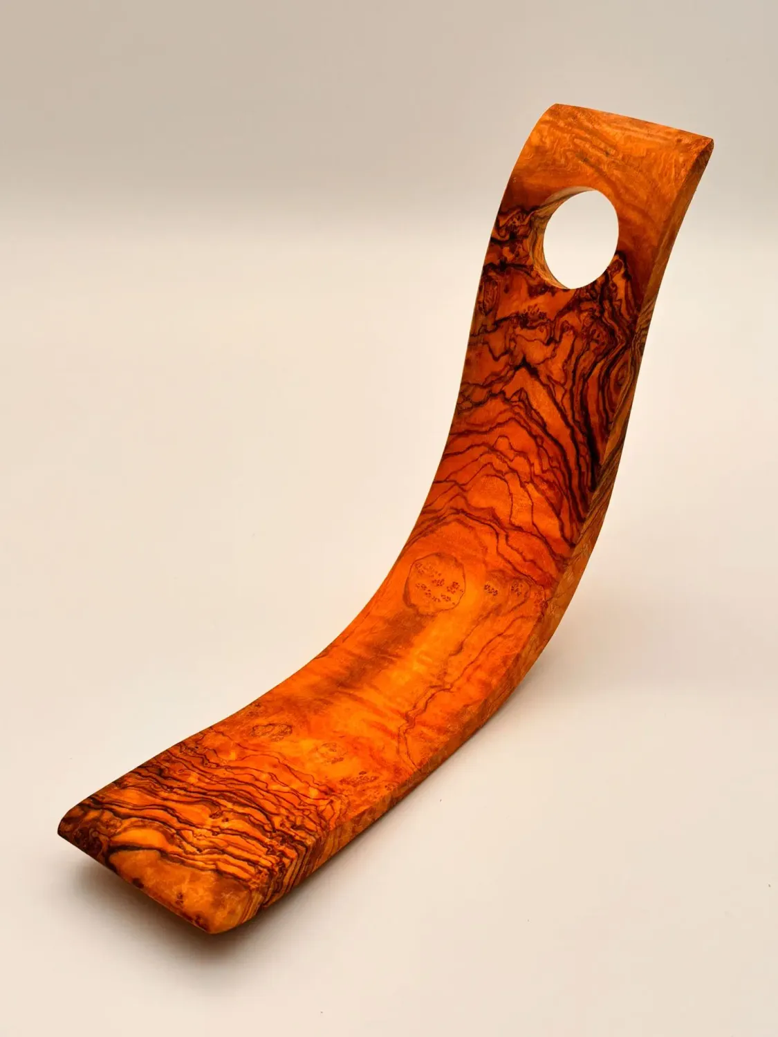 Olivenholz Weinflaschenhalter
