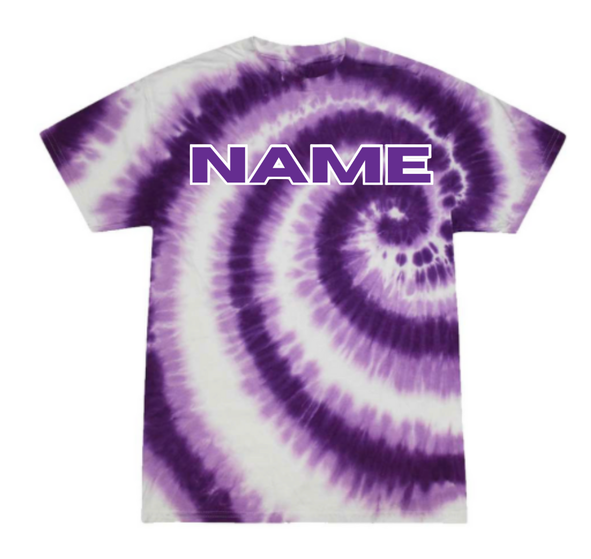 The Highlands Custom Tie Dyed T-Shirt  - Youth & Adult Sizes - With Optional Personalization