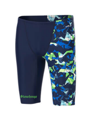 Stonehenge Sharks Male XtraSleek Implode Jammer with Embroidered Logo