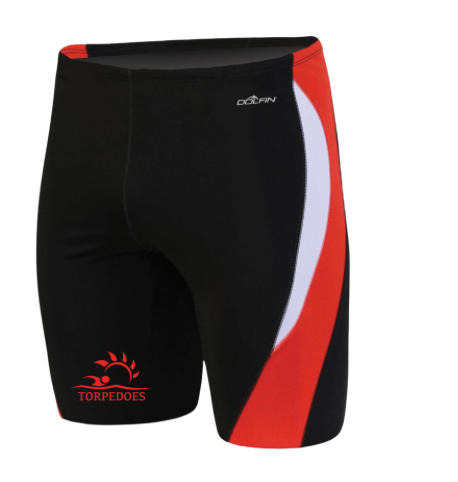 Bayhill Pointe Torpedoes Male Reliance Jammer with Logo