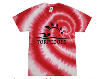 Bayhill Pointe Torpedoes Team Tie Dyed T-Shirt - Youth & Adult Sizes