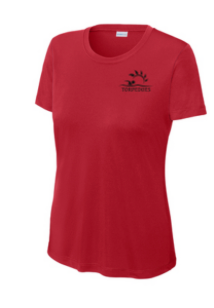 Bayhill Pointe Torpedoes Ladies Moisture Wick Tee - Red or White