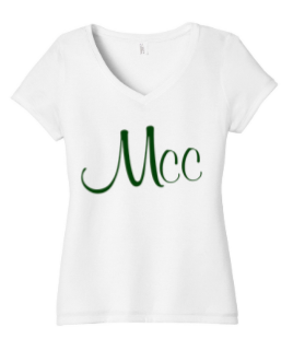 Meadowbrook Piranhas Ladies V-Neck Tee
