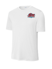 Charter Colony Crimson Crocs  Mens Moisture Wick Tee
