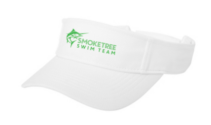 Smoketree Mighty Marlin Custom Embroidered Visor - White
