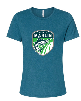 Smoketree Mighty Marlin Ladies T-Shirt - Deep Teal
