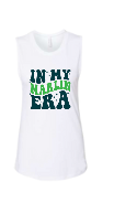 Smoketree "IN MY MARLIN ERA" Ladies Muscle Tank Top - White