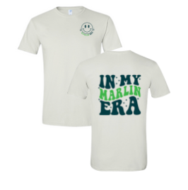 Smoketree "IN MY MARLIN ERA" Team T-Shirt- White - Youth & Adult Sizes