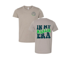 ​Smoketree "IN MY MARLIN ERA" Team T-Shirt - Heather Stone - Youth & Adult Sizes
