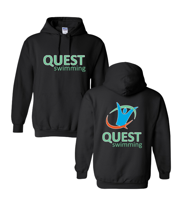 Quest Swimming Team Hoodie Sweatshirt