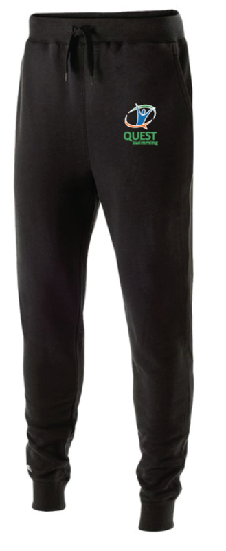 Quest Swimming Embroidered Youth Holloway Fleece Jogger Sweatpants