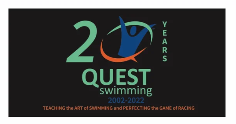 Quest Swimming Limited Edition 20 Year Anniversary Team Towel