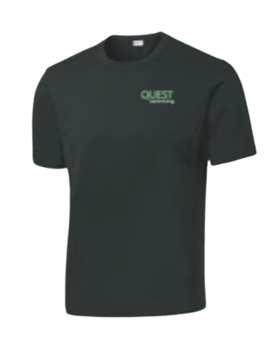 Quest Swimming Mens Moisture Wick Tee