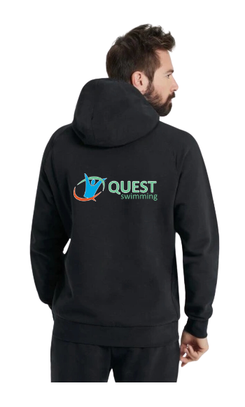 Quest Swimming Embroidered Arena Team Hoodie Quest Swimming Embroidered Arena Team Hoodie