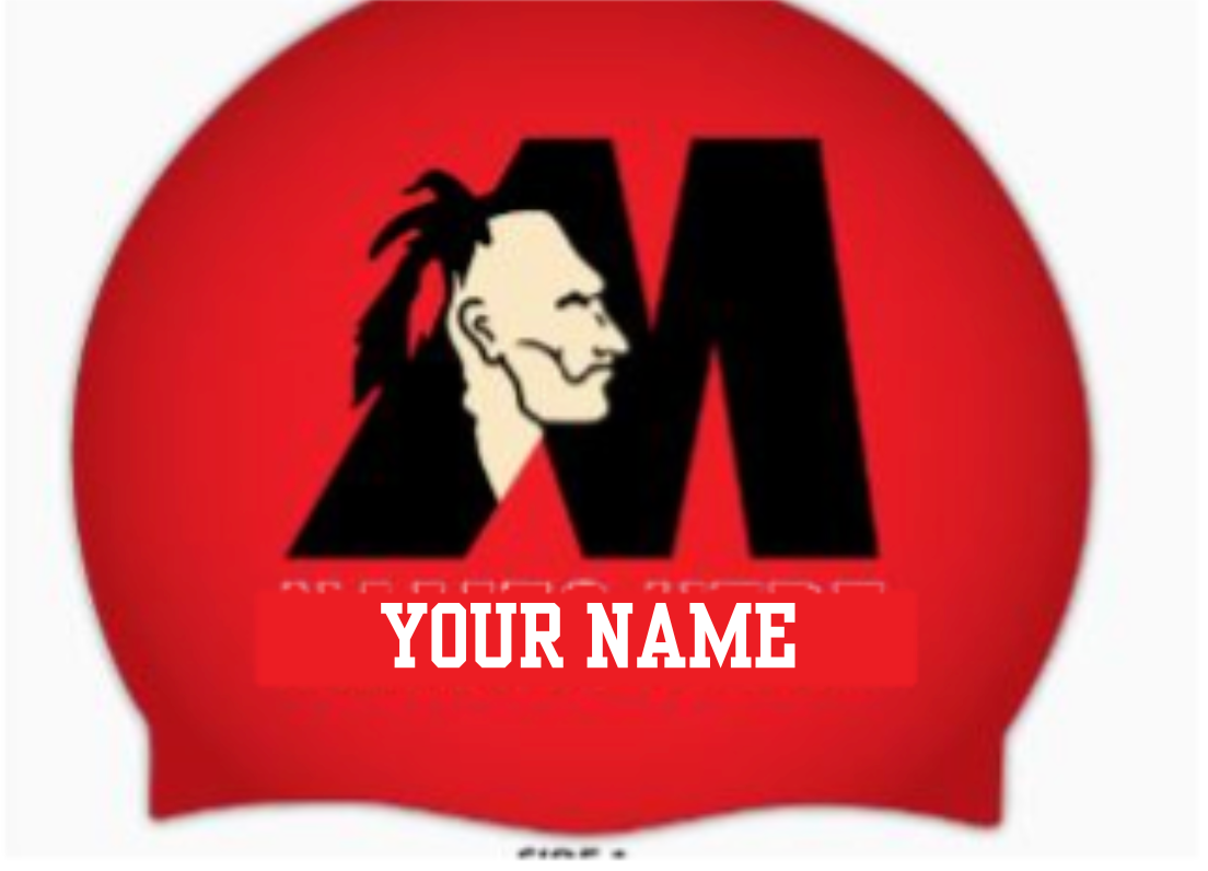 2 x Matoaca Warriors Personalized Silicone Cap