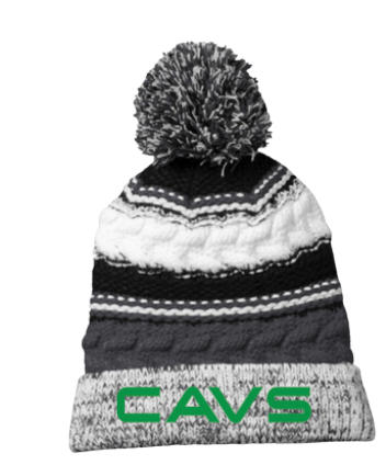 Clover Hill Cavaliers Embroidered Team Pom Pom Beanie