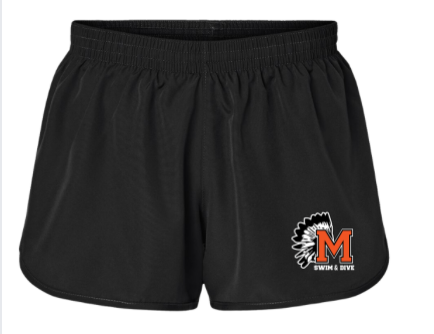 Monacan Chiefs Embroidered Womens Augusta Wayfarer Shorts