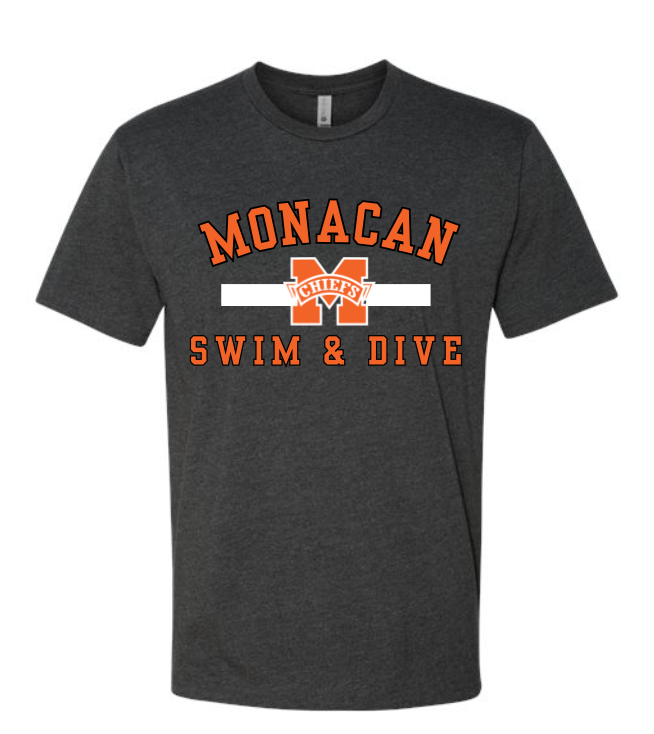Monacan Chiefs Team Short Sleeve T-Shirt Design 5
