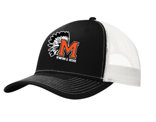 Monacan Chiefs Embroidered Snapback Trucker Cap Hat