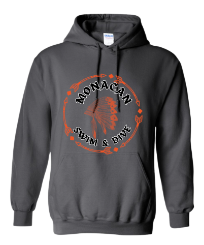 Monacan Chiefs Team Hooded Sweatshirt Design 4